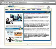 Applied Network Solutions homepage
